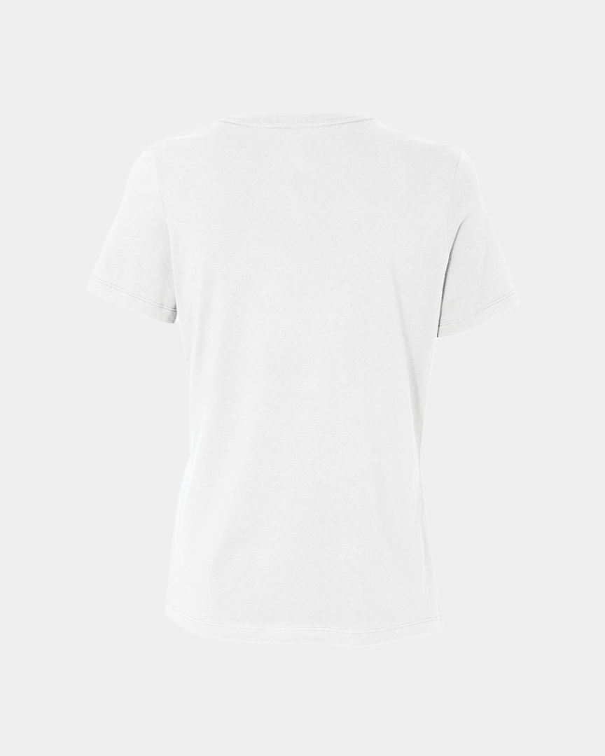 THREE Women’s Relaxed White Jersey Tee