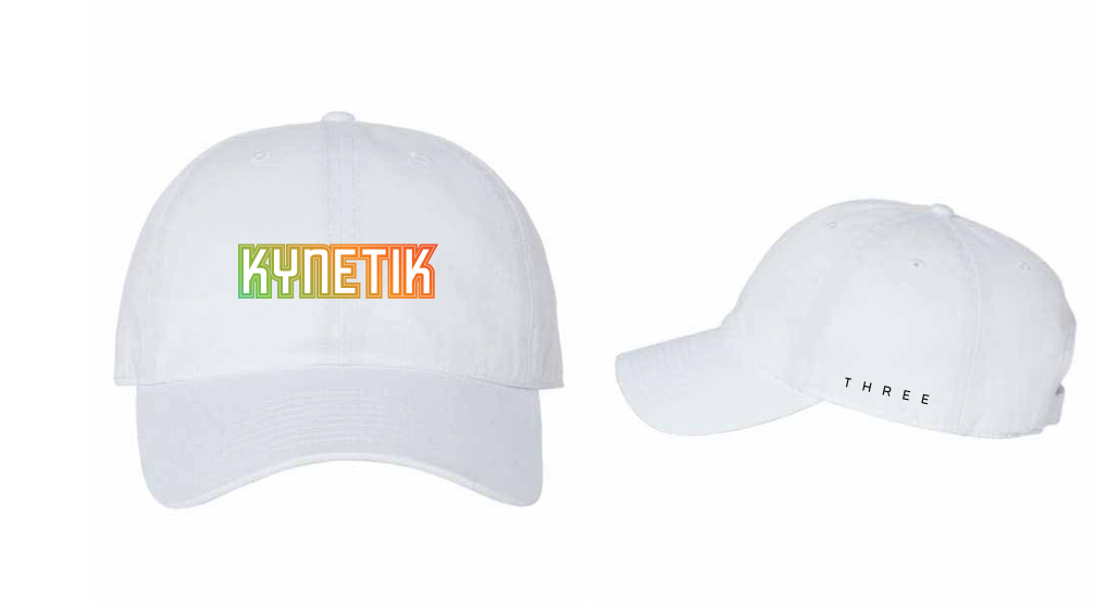 THREE KYNETIK Hat White 2
