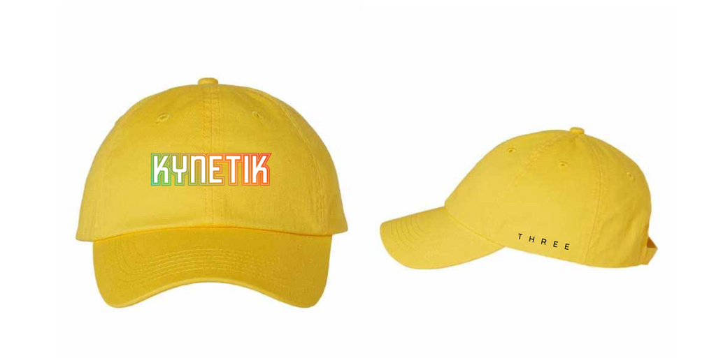THREE KYNETIK Hat Yellow