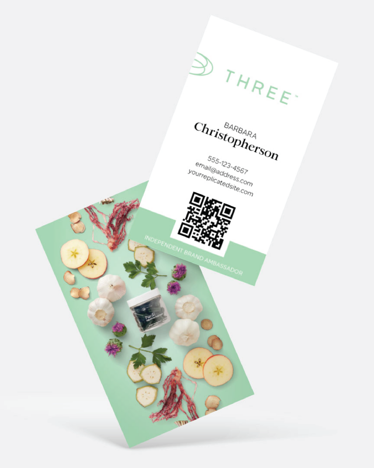 THREE Business Cards 2025