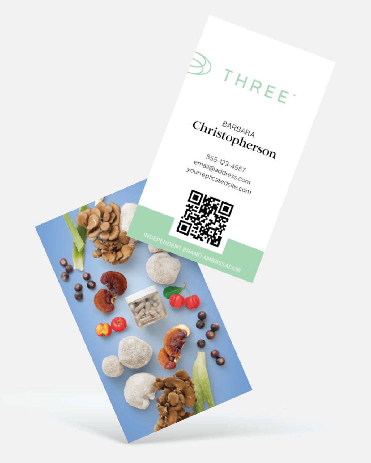 THREE Business Cards 2025