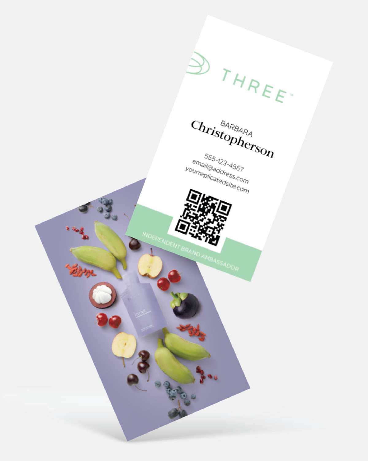 THREE Business Cards 2025