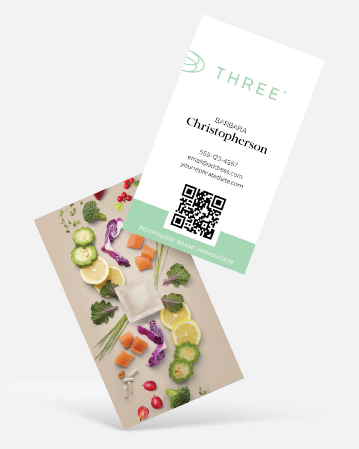 THREE Business Cards 2025
