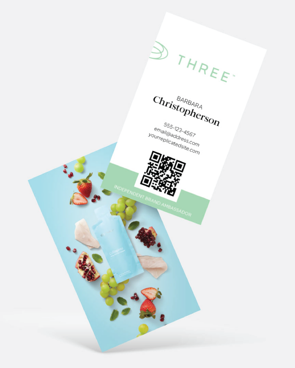 THREE Business Cards 2025