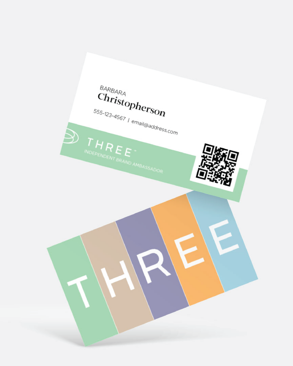 THREE Business Cards 2025