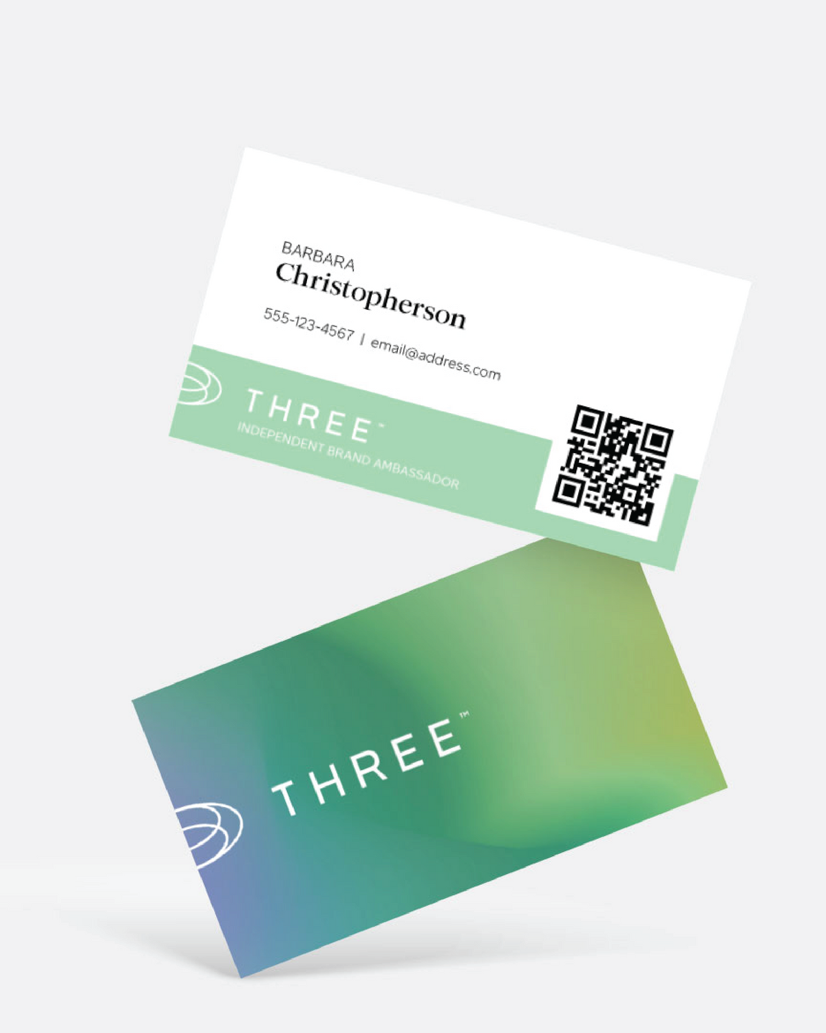 THREE Business Cards 2025