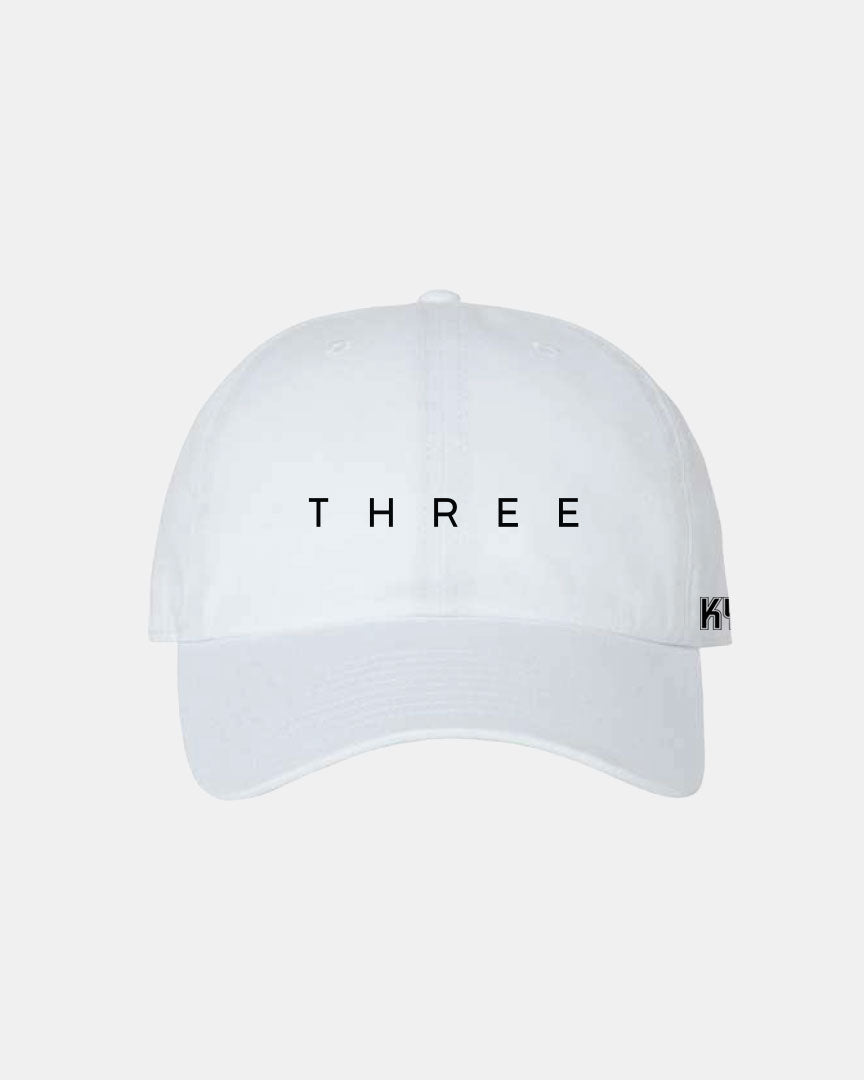 THREE KYNETIK Hat White 1