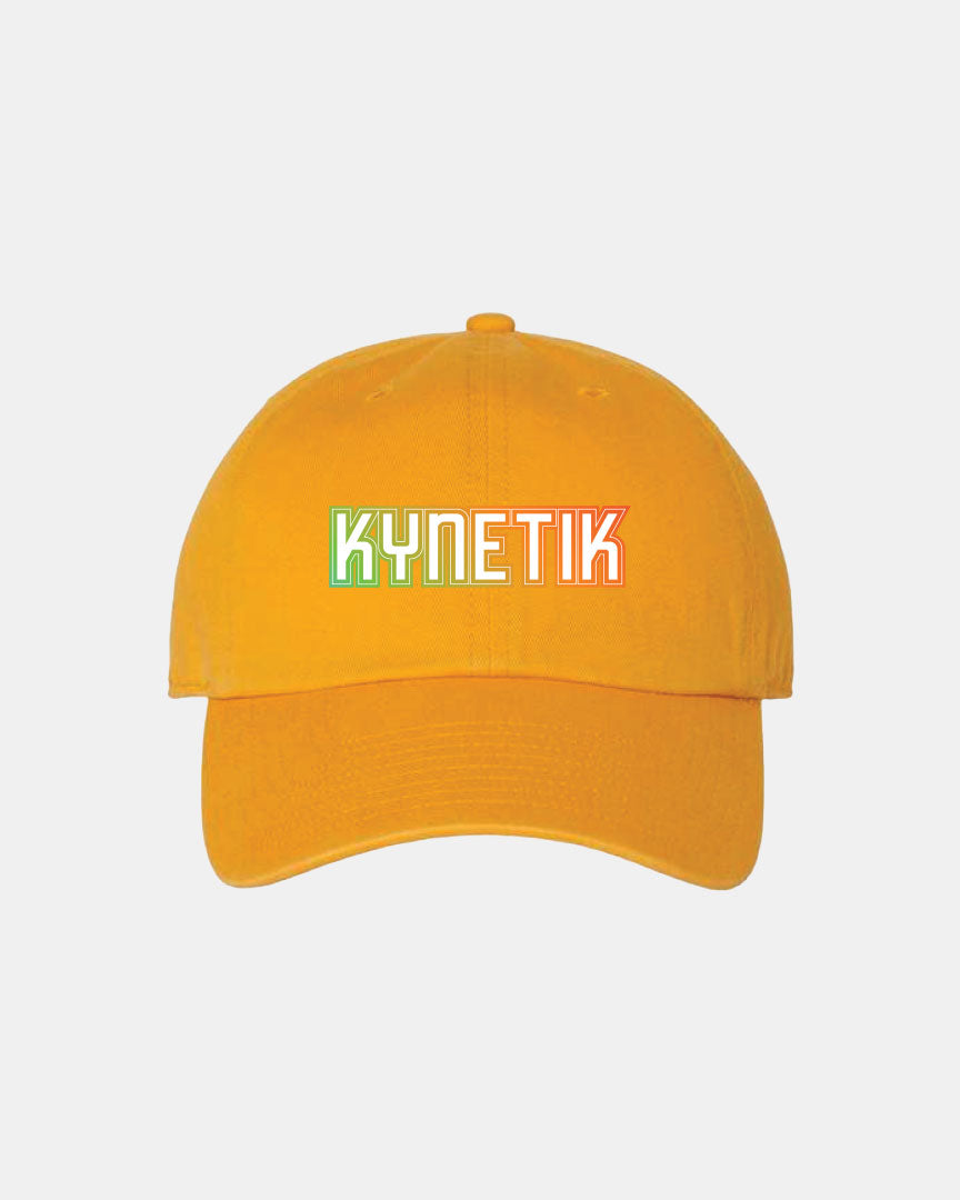 THREE KYNETIK Hat Yellow