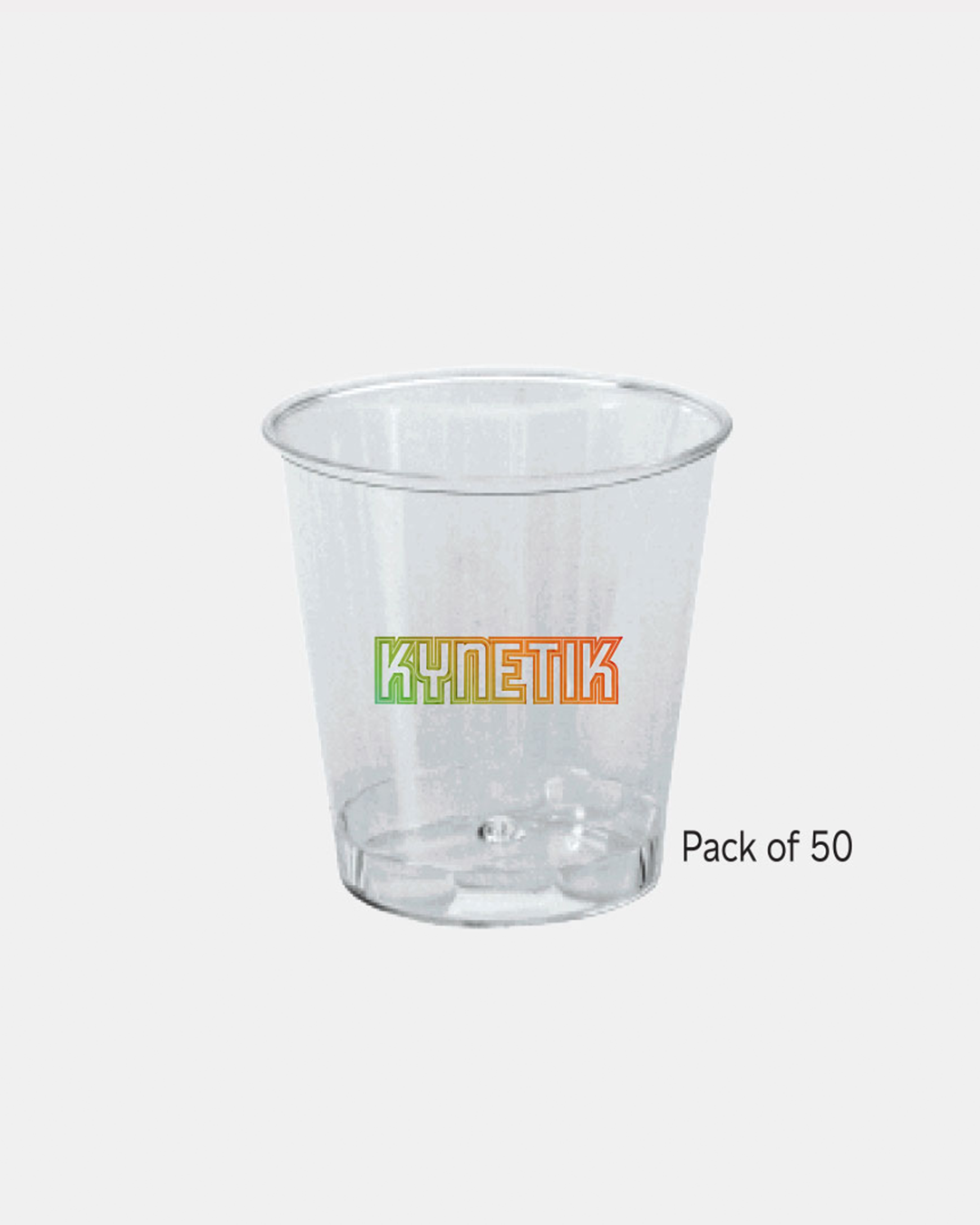 THREE Shot Glasses Pack of 50