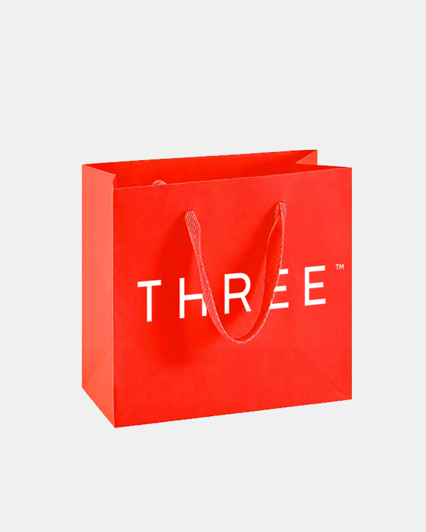THREE Small Red Bags