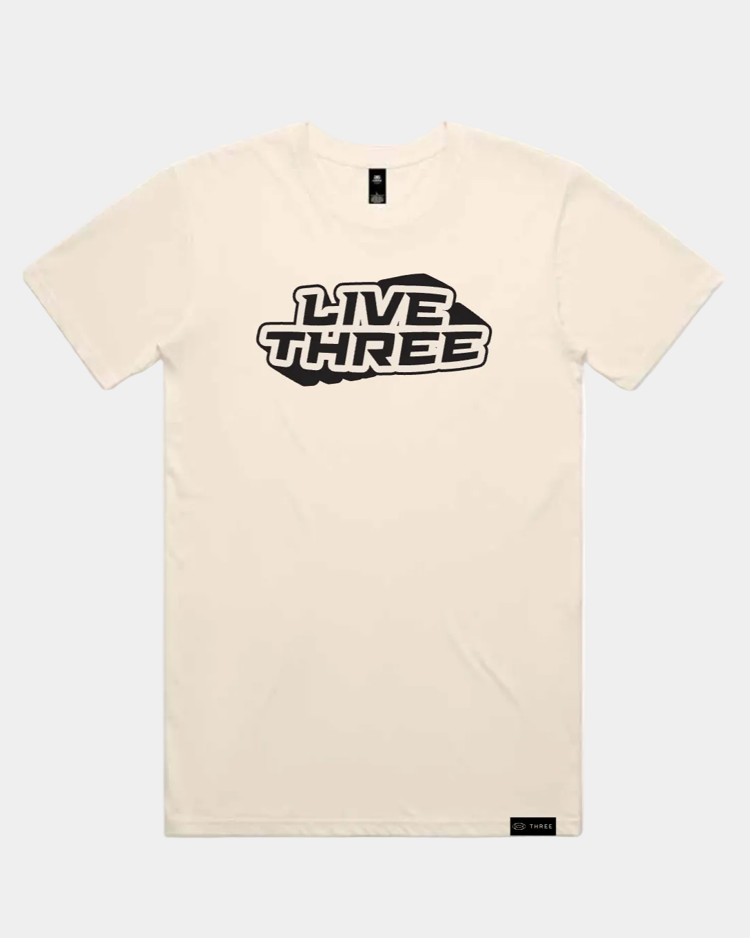 Live THREE Staple Tee