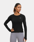 Seamless Long Sleeves with Thumbholes Shirts