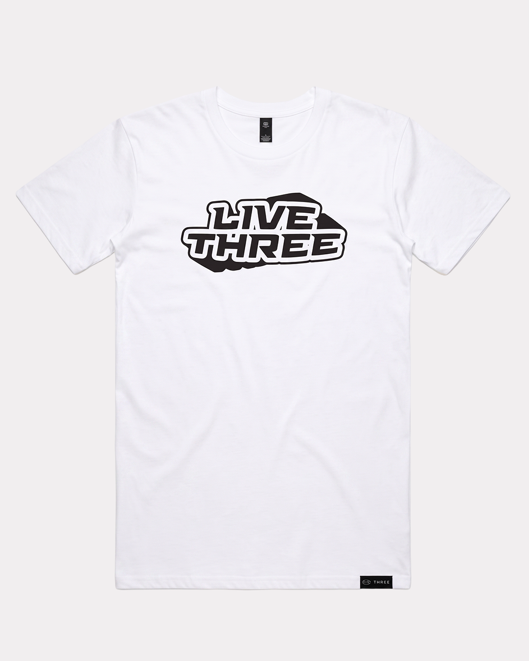 Live THREE Staple Tee